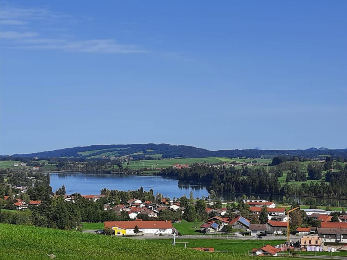 Ferienwohnung In Lechbruck Am See Im Schoenen Allgaeu, Nahe Fuessen Nur 300 M Vom See Zewnętrze zdjęcie